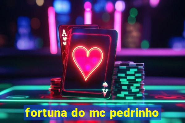 fortuna do mc pedrinho